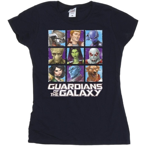 textil Mujer Camisetas manga larga Guardians Of The Galaxy BI22458 Azul