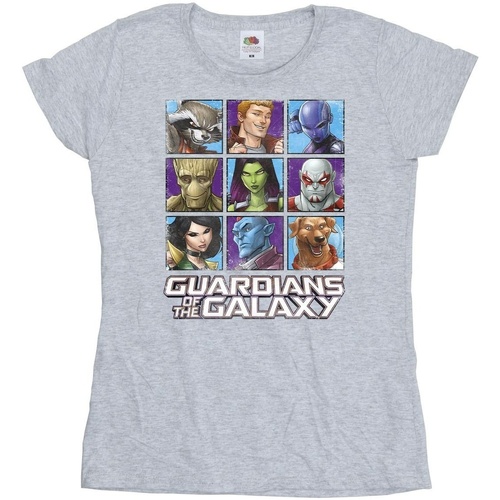 textil Mujer Camisetas manga larga Guardians Of The Galaxy BI22458 Gris