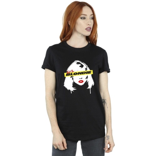textil Mujer Camisetas manga larga Blondie BI22668 Negro