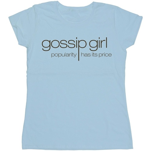 textil Mujer Camisetas manga larga Gossip Girl BI22881 Azul
