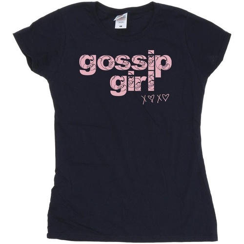textil Mujer Camisetas manga larga Gossip Girl BI22908 Azul