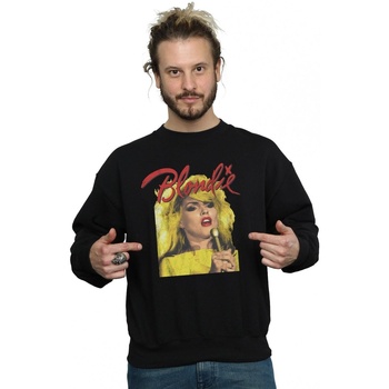 textil Hombre Sudaderas Blondie Singing With Mic Negro