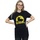 textil Mujer Camisetas manga larga The Flintstones Car Silhouette Negro