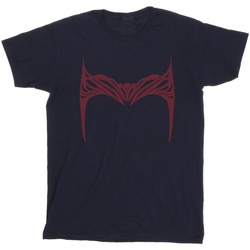 textil Hombre Camisetas manga larga Marvel Doctor Strange Wanda Crown Azul