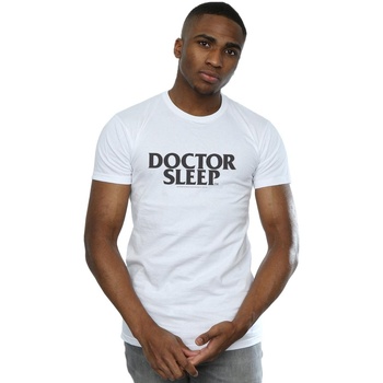 textil Hombre Camisetas manga larga Doctor Sleep Text Logo Blanco