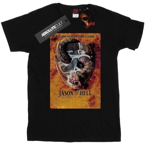 textil Mujer Camisetas manga larga Friday The 13Th Jason Goes To Hell Negro