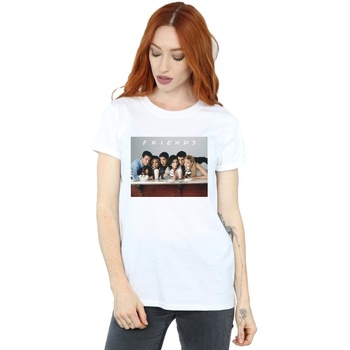 textil Mujer Camisetas manga larga Friends Group Photo Milkshakes Blanco