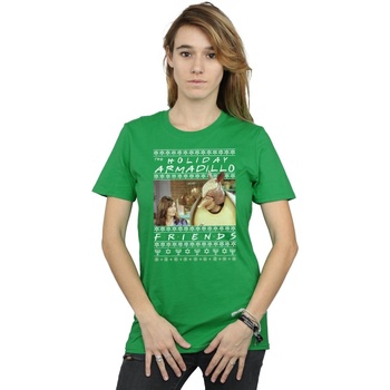 textil Mujer Camisetas manga larga Friends  Verde