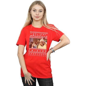 textil Mujer Camisetas manga larga Friends  Rojo