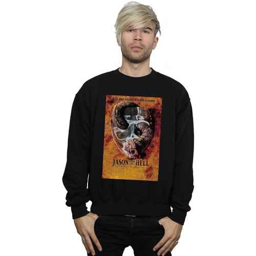 textil Hombre Sudaderas Friday The 13Th Jason Goes To Hell Negro
