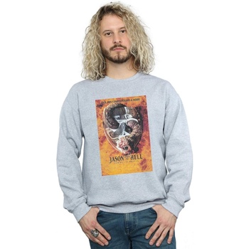 textil Hombre Sudaderas Friday The 13Th Jason Goes To Hell Gris