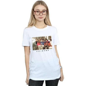 textil Mujer Camisetas manga larga Friends Retrospective Still Blanco