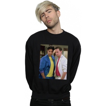 textil Hombre Sudaderas Friends 80's Ross And Chandler Negro