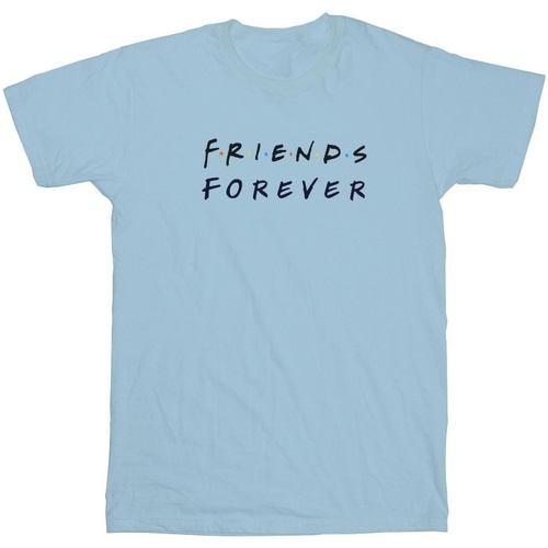 textil Mujer Camisetas manga larga Friends Forever Logo Azul