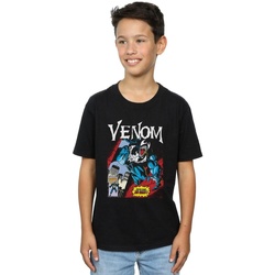 textil Niño Camisetas manga corta Marvel Venom Read Our Lips Negro