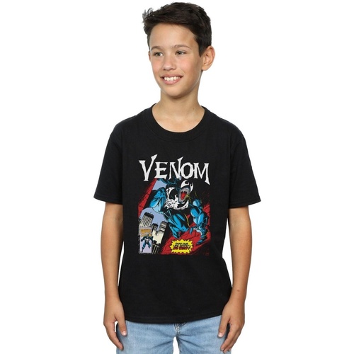 textil Niño Camisetas manga corta Marvel Venom Read Our Lips Negro