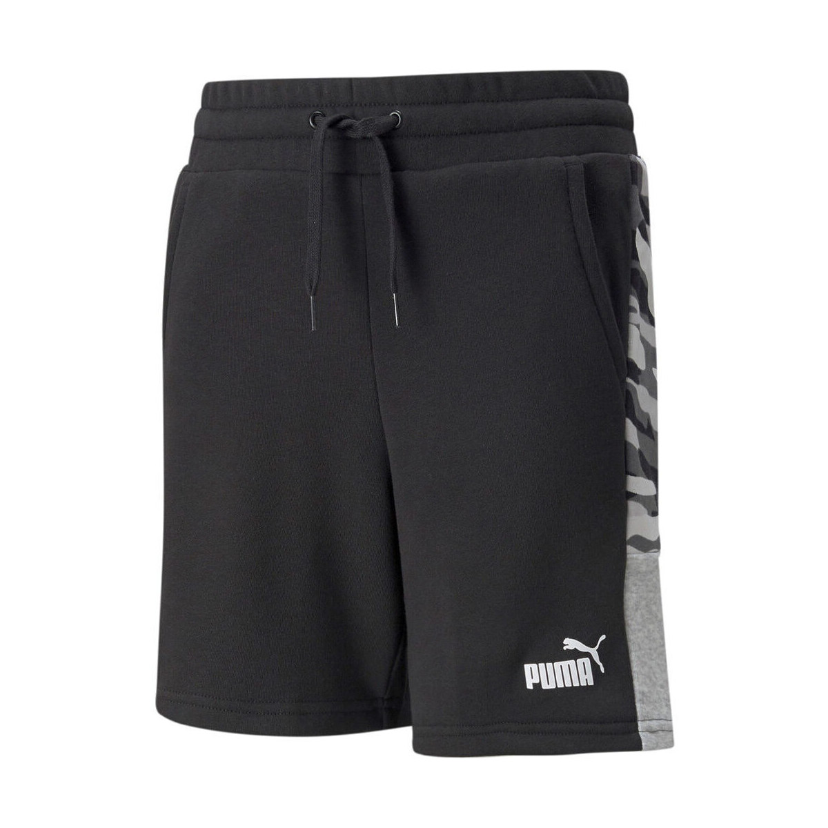 textil Niños Shorts / Bermudas Puma ESS+ Camo Shorts TR Negro
