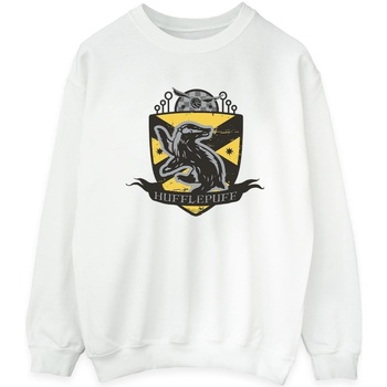 textil Mujer Sudaderas Harry Potter Hufflepuff Chest Badge Blanco