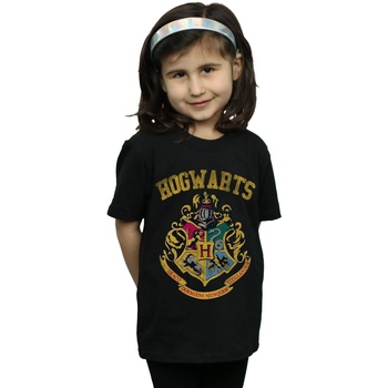 textil Niña Camisetas manga larga Harry Potter Filled Crest Varsity Negro