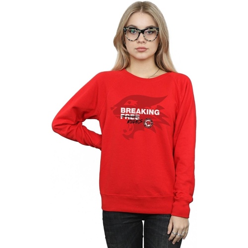 textil Mujer Sudaderas Disney High School Musical The Musical Breaking Rules Rojo