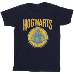 textil Niña Camisetas manga larga Harry Potter Hogwarts Circle Crest Azul