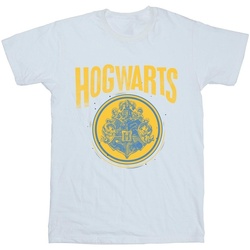 textil Niña Camisetas manga larga Harry Potter Hogwarts Circle Crest Blanco
