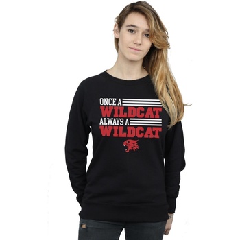 textil Mujer Sudaderas Disney High School Musical The Musical Once A Wildcat Negro