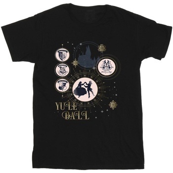 textil Niña Camisetas manga larga Harry Potter Yule Ball Negro