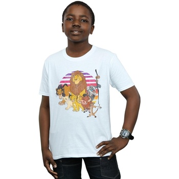textil Niño Camisetas manga corta Disney The Lion King Pride Family Blanco