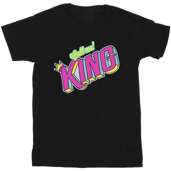 textil Niño Camisetas manga corta Disney The Lion King Classic King Negro