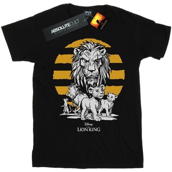 textil Niña Camisetas manga larga Disney The Lion King Movie Group Negro