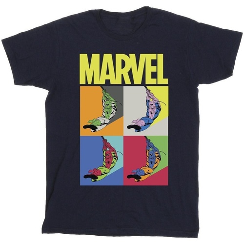textil Niño Camisetas manga corta Marvel Spider-Man Pop Art Azul
