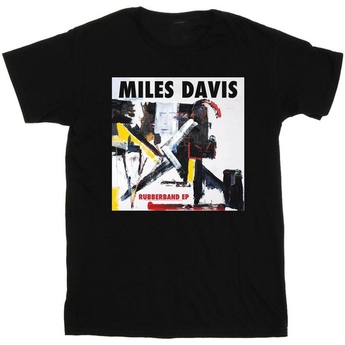 textil Niño Tops y Camisetas Miles Davis Rubberband EP Negro