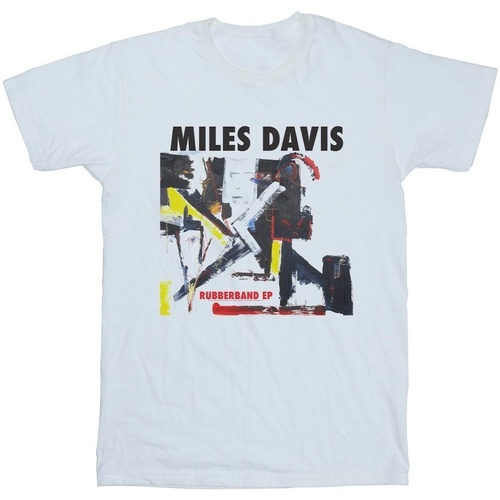 textil Niño Camisetas manga corta Miles Davis Rubberband EP Blanco