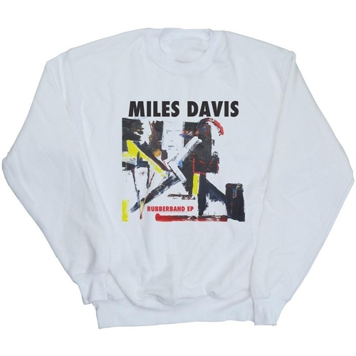 textil Mujer Sudaderas Miles Davis Rubberband EP Blanco