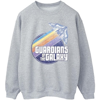 textil Hombre Sudaderas Guardians Of The Galaxy Badge Rocket Gris
