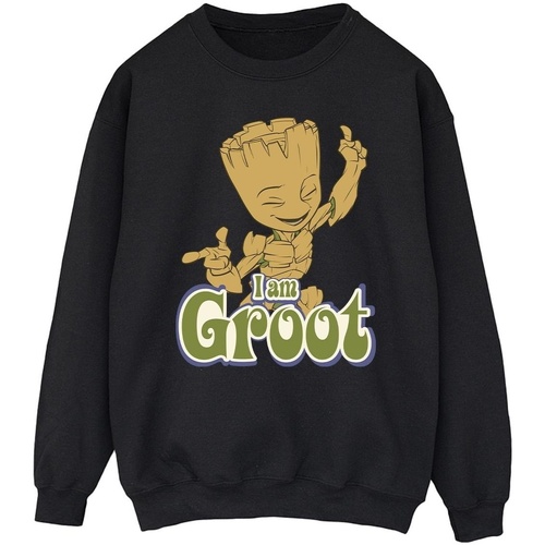 textil Hombre Sudaderas Guardians Of The Galaxy Groot Dancing Negro