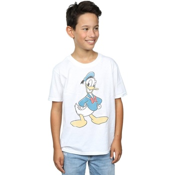 textil Niño Camisetas manga corta Disney Donald Duck Classic Donald Blanco