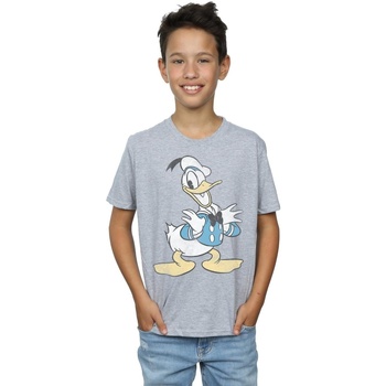 textil Niño Camisetas manga corta Disney Donald Duck Posing Gris