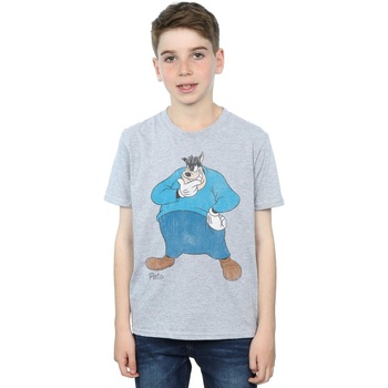 textil Niño Camisetas manga corta Disney Classic Pete Gris