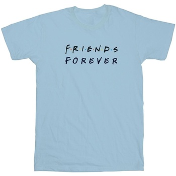 textil Hombre Camisetas manga larga Friends Forever Logo Azul