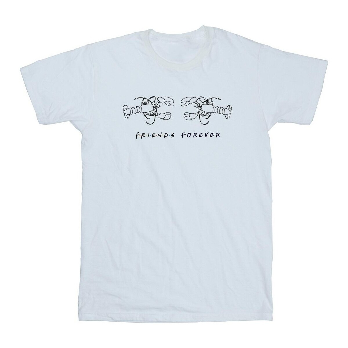 textil Hombre Camisetas manga larga Friends Lobster Logo Blanco