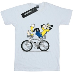 textil Niño Camisetas manga corta Disney Goofy Tour De Goofy Blanco