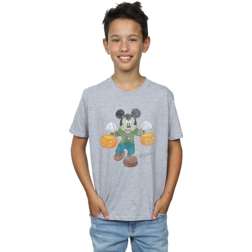 textil Niño Camisetas manga corta Disney Frankenstein Mickey Mouse Gris