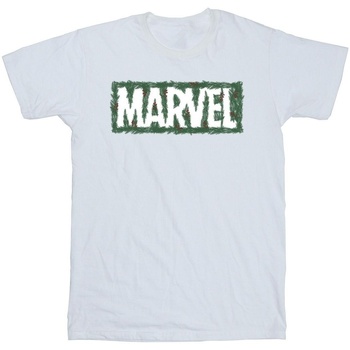 textil Niña Camisetas manga larga Marvel Holly Logo Blanco