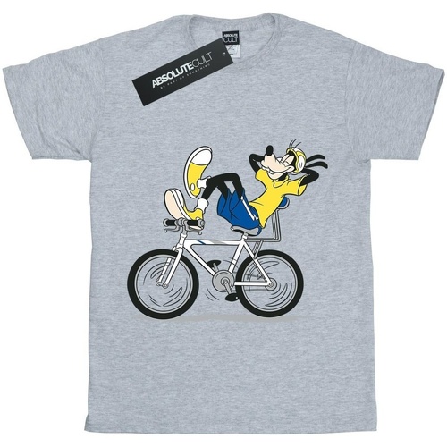 textil Niña Camisetas manga larga Disney Goofy Tour De Goofy Gris