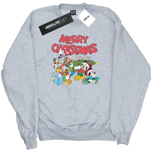 textil Mujer Sudaderas Disney Mickey And Friends Winter Wishes Gris