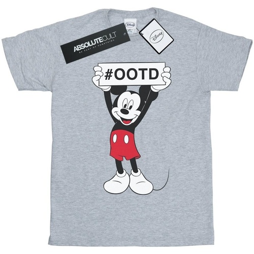 textil Niña Camisetas manga larga Disney Mickey MouseOutfit Of The Day Gris