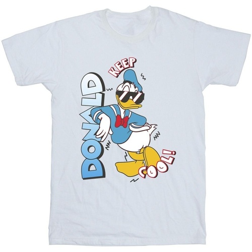 textil Niño Camisetas manga corta Disney Donald Duck Cool Blanco