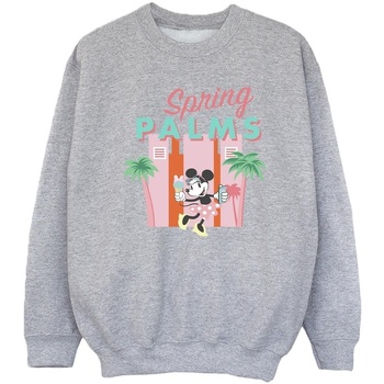 textil Niña Sudaderas Disney Minnie Mouse Spring Palms Gris